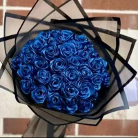 دسته گل روبانی|گل مصنوعی|آستارا, |دیوار