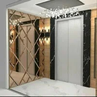 نصاب کاغذ دیواری واینه کاری|خدمات پیشه و مهارت|تبریز, |دیوار