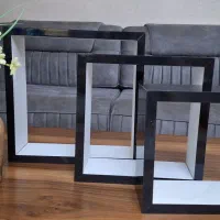 شلف سه عددی جنس هایگلاس و رومیزی|کتابخانه، شلف، قفسه‌های دیواری|کرج, کیانمهر|دیوار