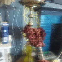 قلیان تنه مسی بلند وکلگسیونی|کلکسیون اشیاء عتیقه|تهران, دهم فروردین|دیوار