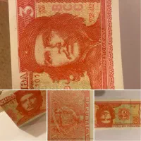 اسکناس پزو کوبا با نفش چه گوارا پول کوبا