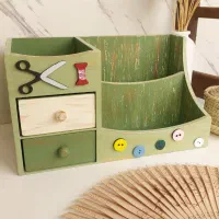 باکس خیاطی و لوازم تحریر و ارایشی و...