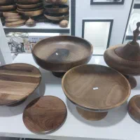 ست پذیرایی چوب گردو یلدایی یلدا ست چوبی گردو و راش