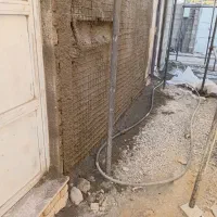 سیمان کاری با دستگاه بادی بدونه برق|خدمات پیشه و مهارت|همدان, |دیوار