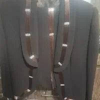 کت و دامن ست قهوه ای