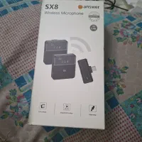 میکروفون یقه‌ای بیسیم برند اس ایکس ۸