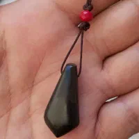 مهره عتیقه یشم عباس اباد اصیل بشرط تست اهنربا