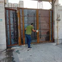 جوشکاری درب وپنجره سازی وسکلت فلزی
