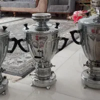 سه تا سماور برنجی|کلکسیون اشیاء عتیقه|زنجان, |دیوار