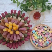 انواع قند های میوه ای و دمنوشی
