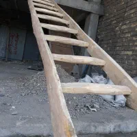 نردبان چوبی ۶ متری