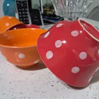 کاسه چینی طرح خالخالی جدید|ظروف سرو و پذیرایی|لنگرود, |دیوار