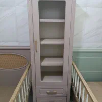 ویترین و تخت نوزاد نوجوان دو منظوره حصیری سیسمونی|تخت و صندلی بچه|مشهد, شهرک امام هادی (شهرک غرب)|دیوار