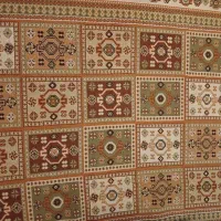 گلیم فرش با طرح مربعی خوش رنگ|گلیم، جاجیم، گبه|تهران, جمال‌زاده|دیوار