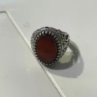 انگشتر عقیق نقره