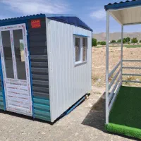 کانکس نگهبانی ۲در ۲/۵  سنگین|مصالح و تجهیزات ساختمان|عسگران, |دیوار