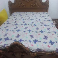 تخت خواب/ سرویس خواب سلطنتی تمام چوب|تخت و سرویس خواب|شیراز, شهرک سراج‎|دیوار