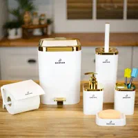 سرویس دستشویی کاملا نو