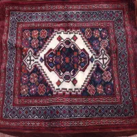 فروش دوتخته فرش پشتی قدیمی کاملا سالم