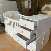 سرویس چوب کودک و نوجوان/تخت و کمد/بدون پیش پرداخت