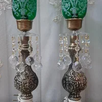 شمعدان آنتیک پایه فلزی|صنایع دستی و سایر لوازم تزئینی|تهران, دولاب|دیوار