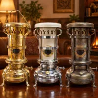 والور نفتی سنتی (طرح آنتیک، طلایی، استیل)