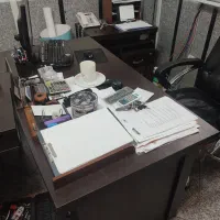 میز مدیریت کارمندی کنفرانس کانتر فایل ۴ کشو و لاکر