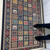 گلیم فرش ۲در ۱/۵متری سرمه ای