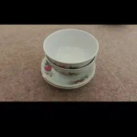 ظروف گل سرخی و سینی فر|ظروف سرو و پذیرایی|قم, پردیسان|دیوار