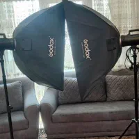 فلش عکاسی و سافت باکس|دوربین عکاسی و فیلم‌برداری|اهواز, کیان اباد|دیوار