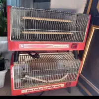 ۲عدد گرمازای برقی|بخاری، هیتر، شومینه|گوآور, |دیوار