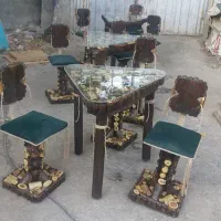 ۲نفره الی ۶نفره جنگلی ناهارخوری سنتی جدید|میز و صندلی غذاخوری|اندیشه, اندیشه فاز ۳|دیوار