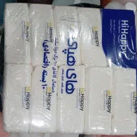 دستمال کاغذی اقتصادی ده عددی های هپی