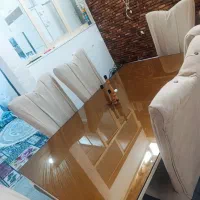 میز غذا خوری ۶ نفره|میز و صندلی غذاخوری|زرندیه, |دیوار