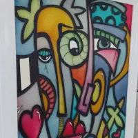 تابلو ویترا با رنگ فرانسوی