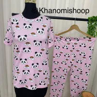 ست تیشرت شلوار پنبه کره ای