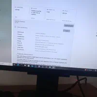 کیس گیمینگ به همراه مانیتور