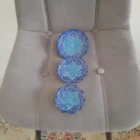 بشقاب مینا کاری اصفهان|صنایع دستی و سایر لوازم تزئینی|مشکین‌دشت, |دیوار