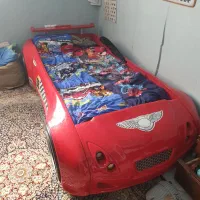 تخت ماشینی چراغ دار  بدون تشک