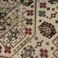 رومیزی طرح مخمل قلمکاری