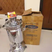 سماورهای زیبای قدیمی سنگین برنزی