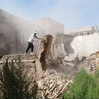 تخریب کامل ساختمان وحفر چاه با ارزانترین قیمت