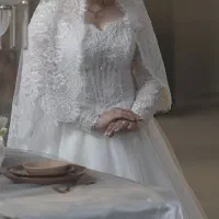 لباس عروس دانتل اروپایی