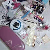 وسایل کامل کاشت ناخن