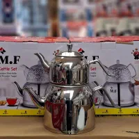 کتری قوری تمام استیل ضد زنگ آهنربا نگیر روزگاری