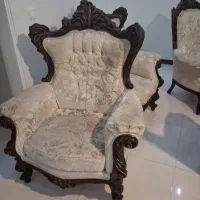 مبل استیل سلطنتی منبت کاری