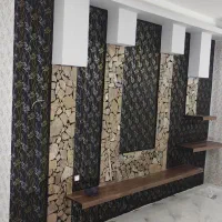 نقاشی طرح کاغذ دیواری رنگ‌ روغن ورنگ پلاستیک