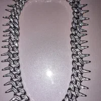 گردنبند فول نگین دار .طرح خاردار|بدلیجات|پارسآباد, |دیوار