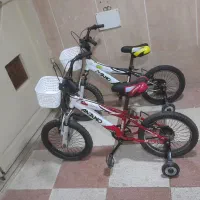 دو عدد دوچرخه۱۶ کوهستانی AMANO تمیز و کاملآ سالم