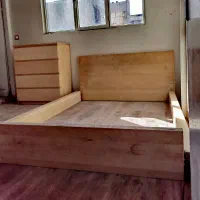 ست تخت خواب و کمد ایکیا اصل لهستان IKEA Poland|تخت و سرویس خواب|تهران, هروی|دیوار